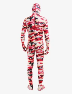 Combinaisons zentai camouflage Costume de zentai multicolore de camouflage enveloppé Déguisements Halloween