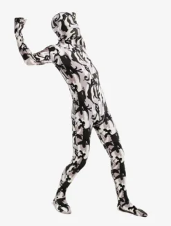 Combinaisons zentai camouflage Costume moderne de zentai enveloppé unisexe en lycra spandex multicolore camouflage Déguisements Halloween