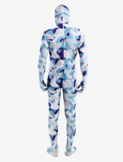 Combinaisons zentai camouflage Costume confortable de zentai enveloppé unisexe en lycra spandex multicolore camouflage Halloween