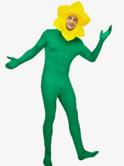 Combinaison tournesol pour adulte déguisement amusant pour Halloween et carnaval