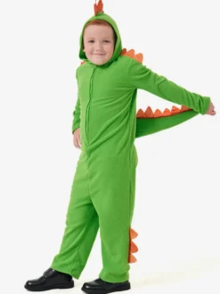 Combinaison verte pour enfants vêtements de dinosaure costumes pour enfants ensemble vert combinaison pour enfants