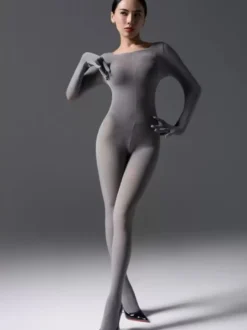 Combinaison Zentai en velours de soie pour femme collants en velours 6 options de couleurs combinaison extensible en peluche