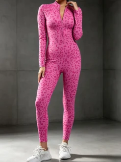 Combinaison Zentai à motifs body néon