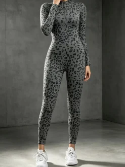 Combinaison Zentai à motifs body néon