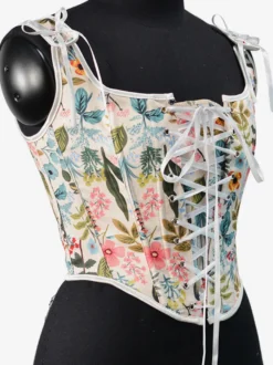 Corset vintage Vêtements vintage pour femmes Rubans en polyester Polyester