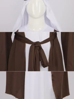 Costume De Berger Arabe Du Moyen-Orient De Dubaï Costume D'aîné Déguisement De Fête D'halloween