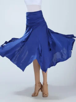 Costume de danse de salle de bal Jupe Maxi de haute performance féminine Déguisements Halloween