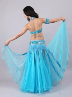 Costume de danse du ventre pour femme ensemble de 5 pièces