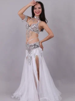 Costume de danse du ventre pour femme ensemble de 5 pièces