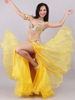 Costume de danse du ventre pour femme ensemble de 5 pièces