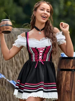 Costume De Femme De Chambre Servante Robe Femme Déguisement Sexy