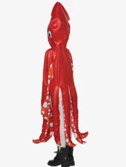 Costume de jeu pour enfants créature marine calmar mignon une pièce costume amusant pour fête scolaire