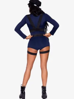 Costume De Police Sexy En Polyester Attrayant