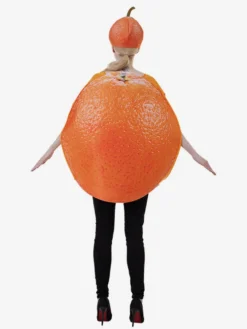 Costume de tranche de fruit drôle d'halloween Costume Orange pour adulte Costume de spectacle de Bar de fête de légumes