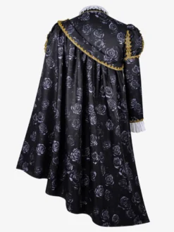 Costume d'Halloween 3 pièces de prince noble médiéval/renaissance : pardessus pantalon et cape