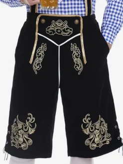 Costume d'Oktoberfest allemand bavarois Lederhosen pour hommes
