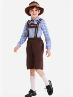 Costume d'Oktoberfest pour garçon ensemble 3 pièces Allemagne