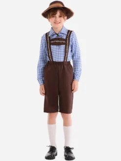 Costume d'Oktoberfest pour garçon ensemble 3 pièces Allemagne