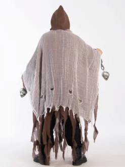 Costume effrayant de cape fantôme en lambeaux pour Halloween