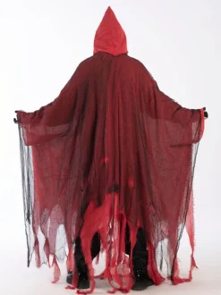 Costume effrayant de cape fantôme en lambeaux pour Halloween