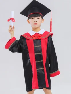 Costumes de Cosplay pour enfants Costume de baccalauréat Cosplay chapeau noir
