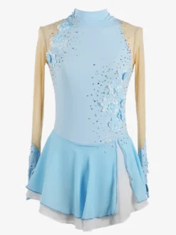 Costumes de danse de patinage artistique pour filles simples et généreux robe de compétition de patinage artistique pour femmes justaucorps de gymnastique