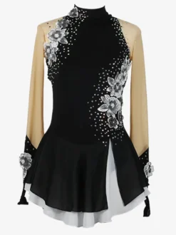 Costumes de danse de patinage artistique pour filles simples et généreux robe de compétition de patinage artistique pour femmes justaucorps de gymnastique