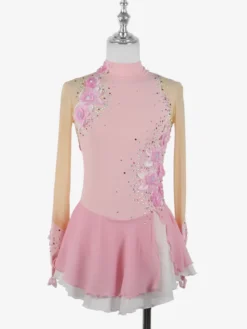 Costumes de danse de patinage artistique pour filles simples et généreux robe de compétition de patinage artistique pour femmes justaucorps de gymnastique