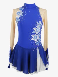 Costumes de danse de patinage artistique pour filles simples et généreux robe de compétition de patinage artistique pour femmes justaucorps de gymnastique