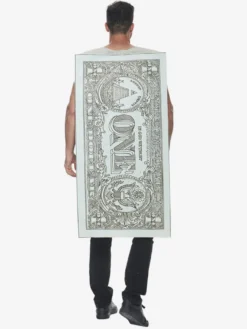 Costumes de dollar personnalisés pour Halloween costumes de fête de bar de billets de dollar