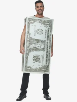 Costumes de dollar personnalisés pour Halloween costumes de fête de bar de billets de dollar