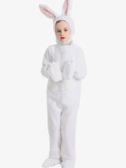 Costumes De Lapin Halloween Déguisement Performance En Peluche Mignon Pyjamas