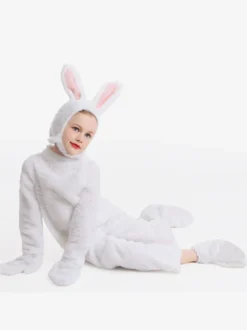 Costumes De Lapin Halloween Déguisement Performance En Peluche Mignon Pyjamas