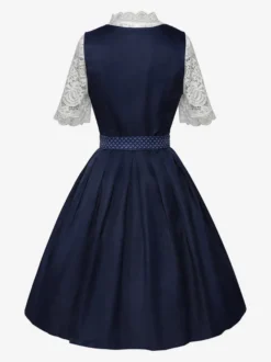 Costumes de l'Oktoberfest pour femmes : robe dirndl bavaroise robes années 50 tenue de cocktail vintage années 50