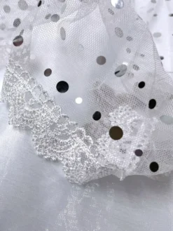 Costumes De Princesse Enfants Ensemble Blanc Robe Déguisement