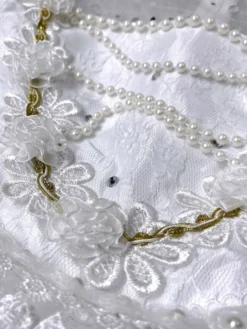 Costumes De Princesse Enfants Ensemble Blanc Robe Déguisement