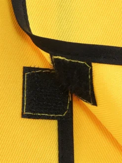 Costumes d'Halloween pour enfants Ensemble d'Halloween jaune Accessoire de gilet en polyester pour enfants