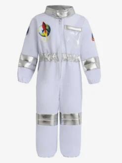 Costumes d'Halloween pour enfants Ensemble d'Halloween blanc Gants en polyester pour enfants Chapeau