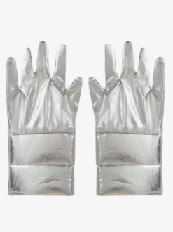 Costumes d'Halloween pour enfants Ensemble d'Halloween blanc Gants en polyester pour enfants Chapeau