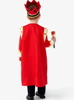 Costumes d'Halloween pour enfants Ensemble de couvre-chef en polyester rouge pour Halloween