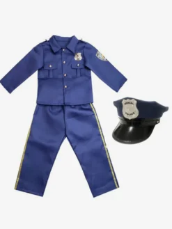 Costumes d'Halloween pour enfants Ensemble d'Halloween bleu Accessoire de pardessus en polyester pour enfants