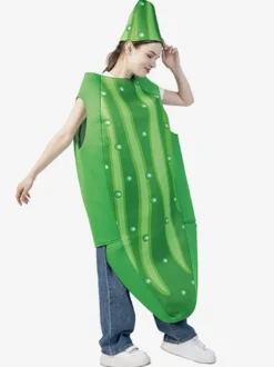 Costumes d'Halloween Vert Unisexe Burlesque Top Polyester Déguisement