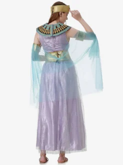 Costumes Grecs Robe Noire Rétro Ensemble Déguisement Vintage