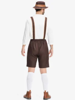 Costumes Marchandises de vacances Costumes de vacances Halloween Café Marron Fibre de polyester