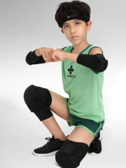 Coudière Accessoires De Sport Pour Enfant 2 Pièces Blanches Vêtements De Sport