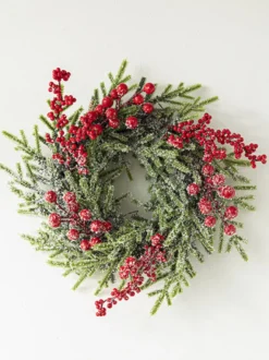 Couronne Arbre Accessoires Sabin de Noël Décoration Noël