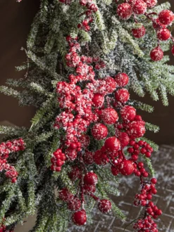 Couronne Arbre Accessoires Sabin de Noël Décoration Noël