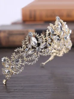 Couronne de mariée accessoire de cheveux de mariage