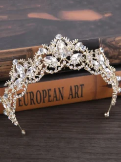 Couronne de mariée accessoire de cheveux de mariage