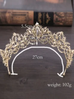 Couronne de mariée accessoire de cheveux de mariage